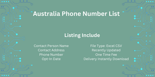 Australia Phone Number List