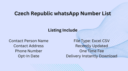 Czech Republic WhatsApp Number List