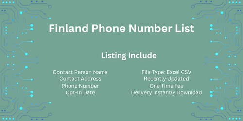 Finland Phone Number List