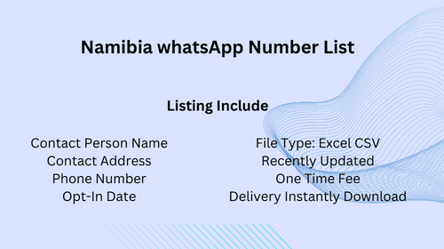 Namibia WhatsApp Number List
