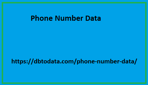 Phone Number Data